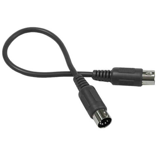 MIDI Cable with 5 Pin DIN Plugs 10 Feet (ft) Black (3 Pack)