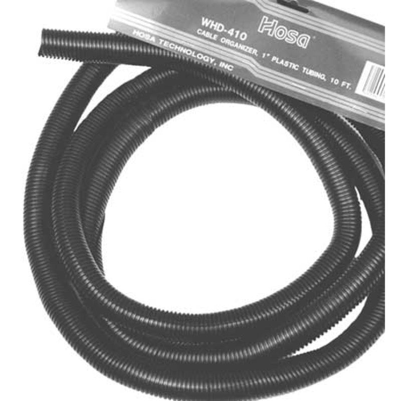 Hosa WHD410 Black Cable Organizer (10 Foot Long, 1 Inch Diameter)