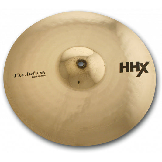 Sabian HHX Evolution Crash Cymbal, Brilliant Finish, 16 Inch