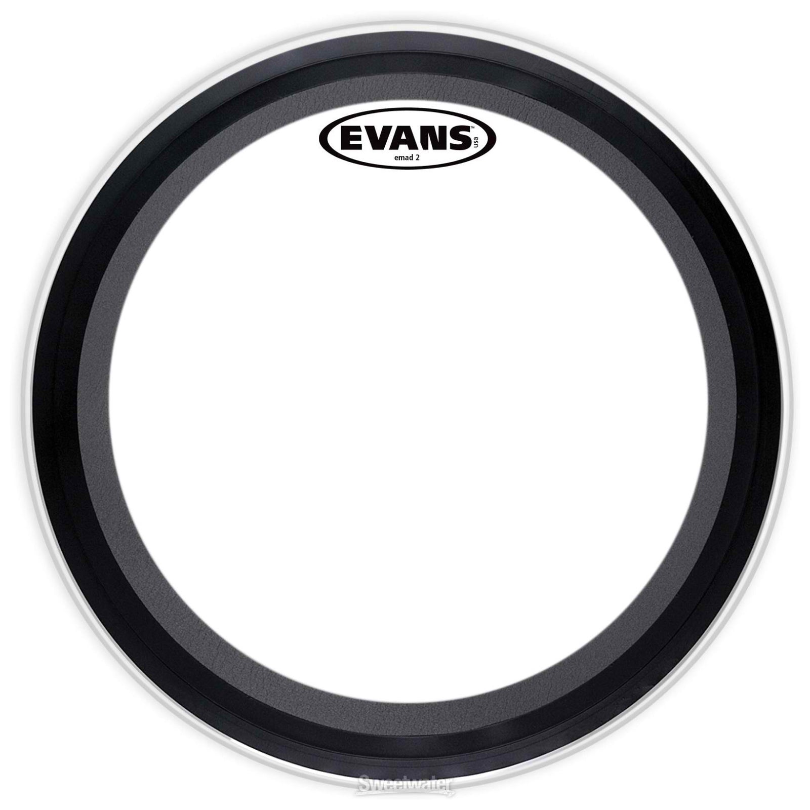 Evans EMAD2 Clear Bass Drumhead, 22 Inch