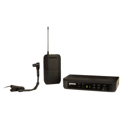 Shure BLX14/B98 Wireless Clip-on Instrument Condenser Microphone System, Band H9 (512-542 MHz)