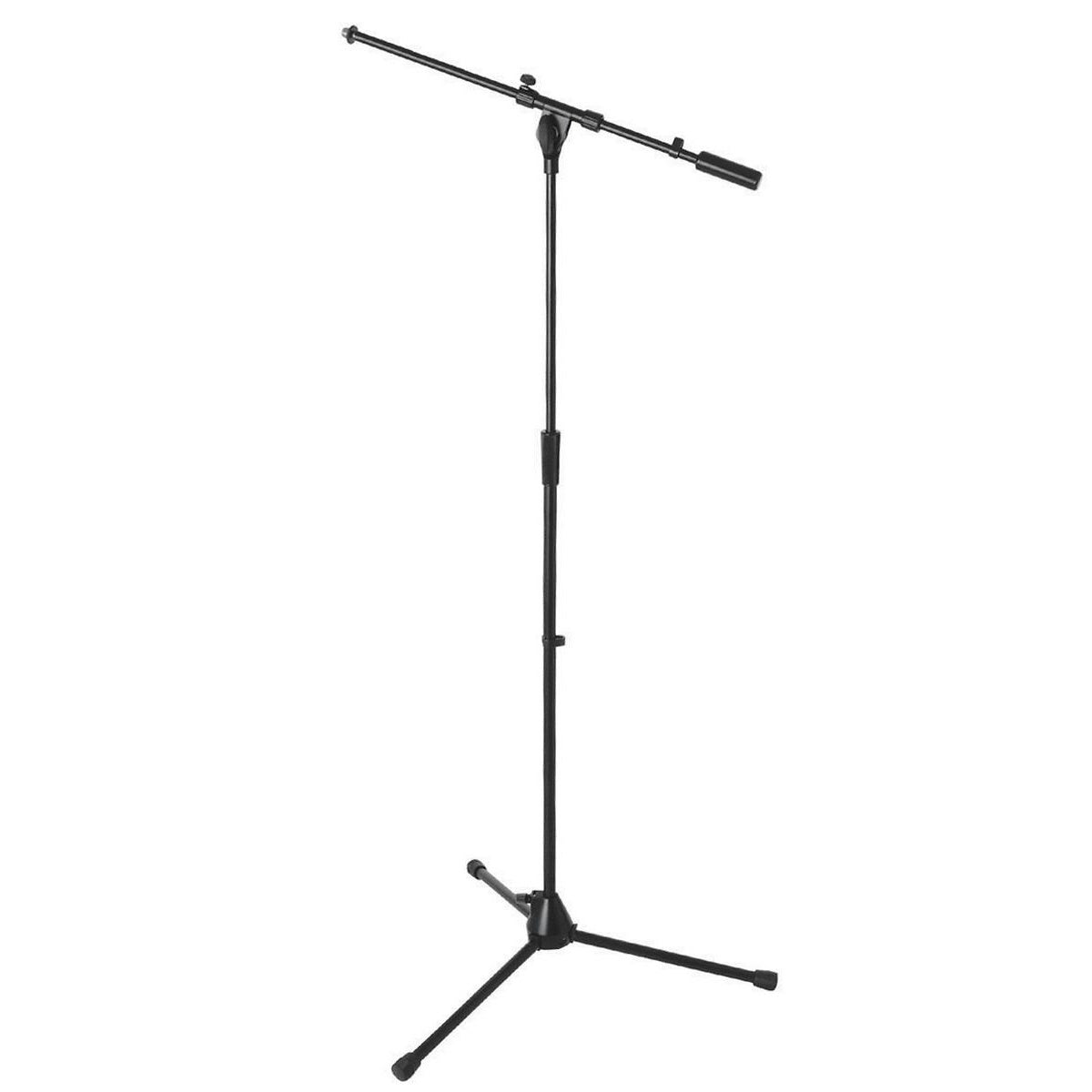 On-Stage 9701B Plus Professional Tripod Boom Microphone Stand, Black
