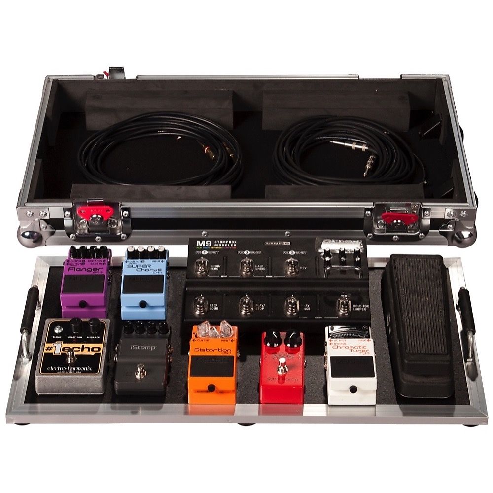Gator G-TOUR Pedalboard with Wheels, Large