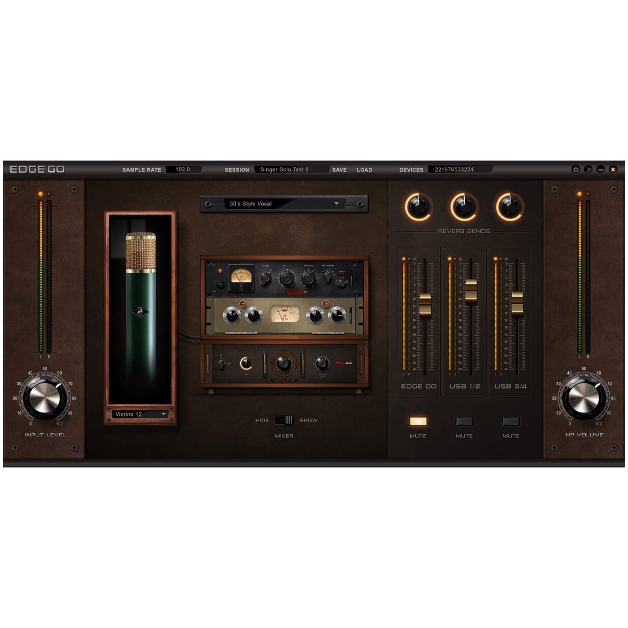 Antelope Audio Edge GO USB-Powered Modeling Microphone