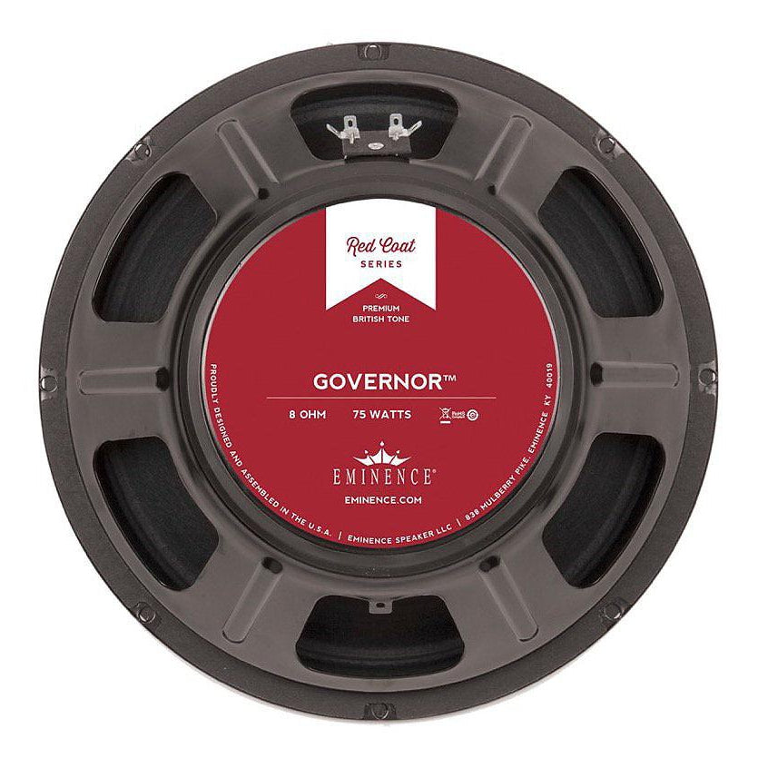 Eminence Governor Red Coat Guitar Speaker (75 Watts, 12 Inch), 8 Ohms