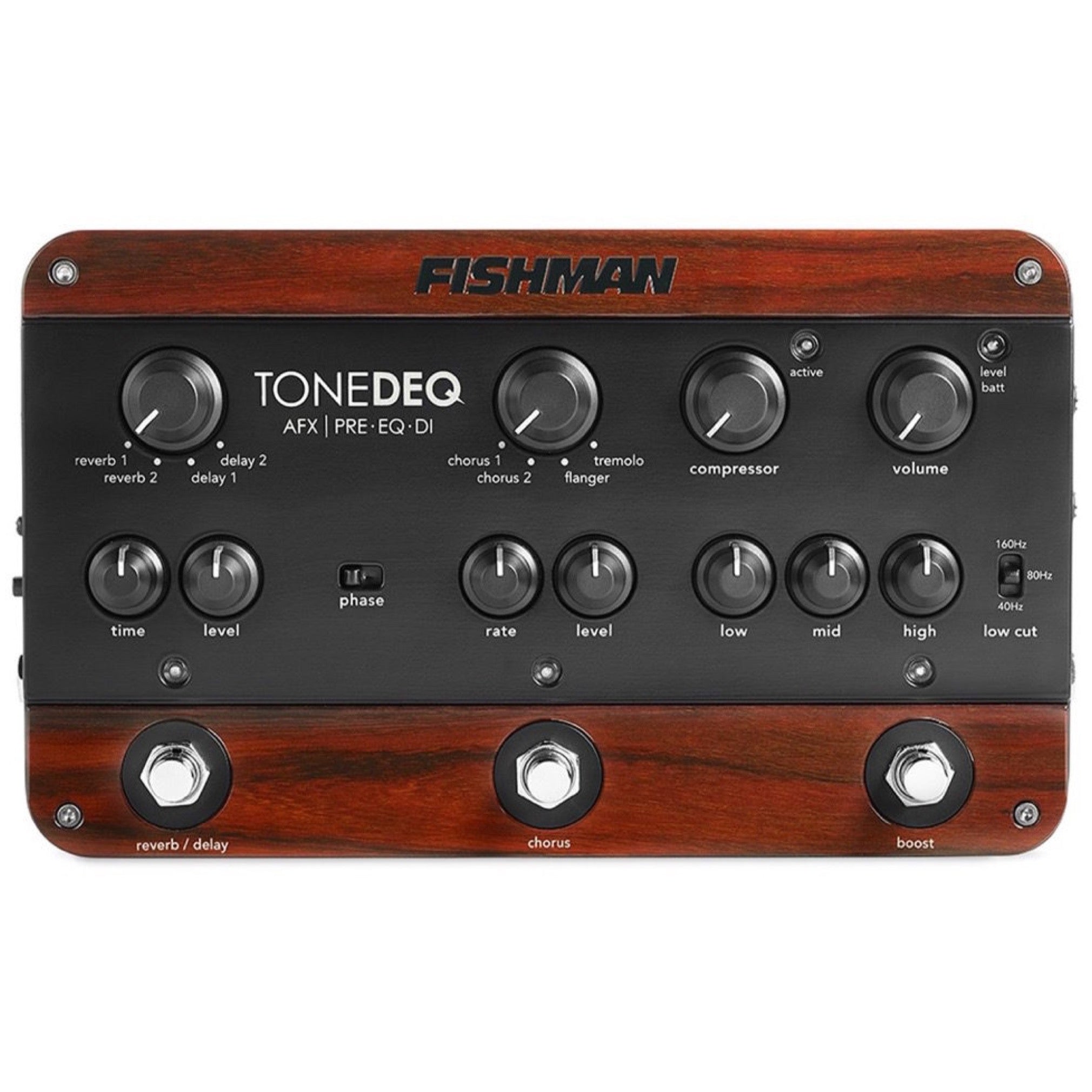 Fishman ToneDEQ AFX Preamp EQ and DI Box with Dual FX