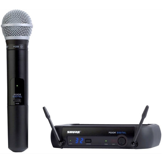 Shure PGX Digital Handheld Wireless Handheld Microphone System with PG58, Group X8, Frequencies 902.00 - 928.00