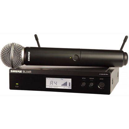 Shure BLX24R/SM58 Handheld Wireless SM58 Microphone System, Band H10 (542-572 MHz)