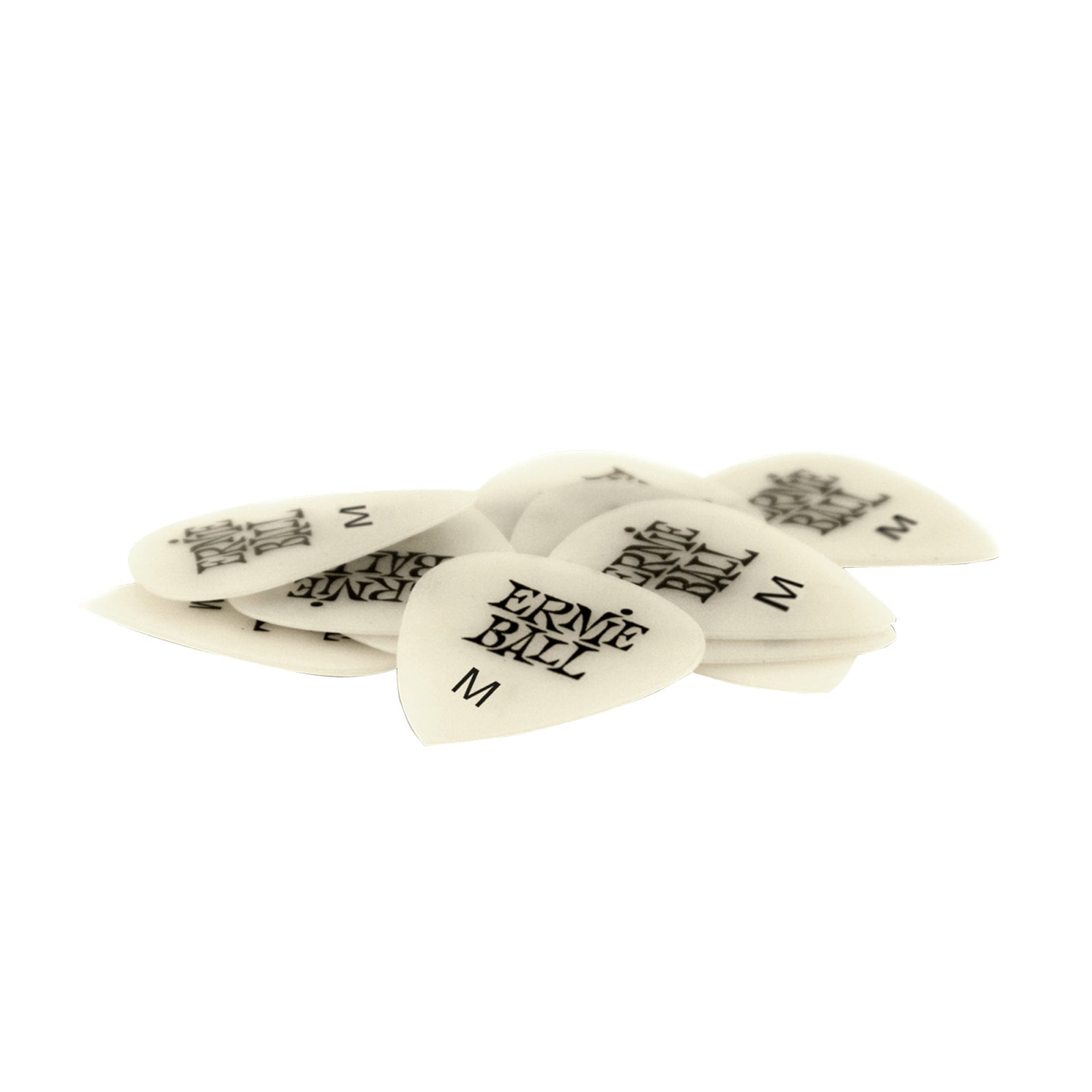 Ernie Ball Super Glow Cellulose Picks, Medium, 12-Pack