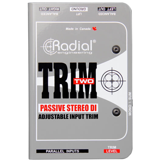 Radial Trim Two Passive DI Direct Box