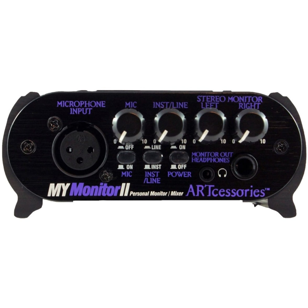 ART MYMonitorII Personal Headphone In-Ear Monitor Mixer