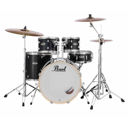 Pearl EX725SPC Export Drum Kit, 5-Piece, Black