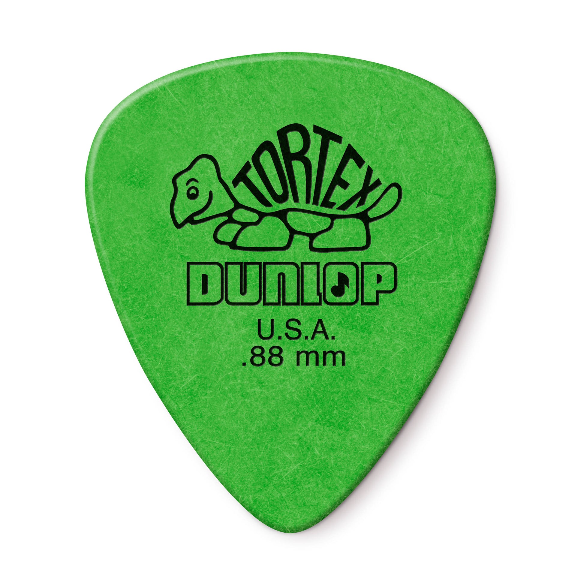 Dunlop Tortex Standard Picks (12-Pack), Green, .88mm