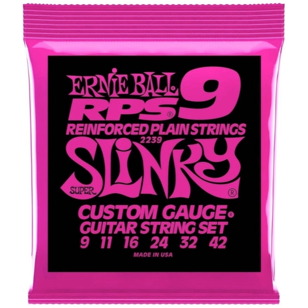 Ernie Ball Super Slinky RPS Nickel Wound Electric Guitar Strings (9-42 Gauge)