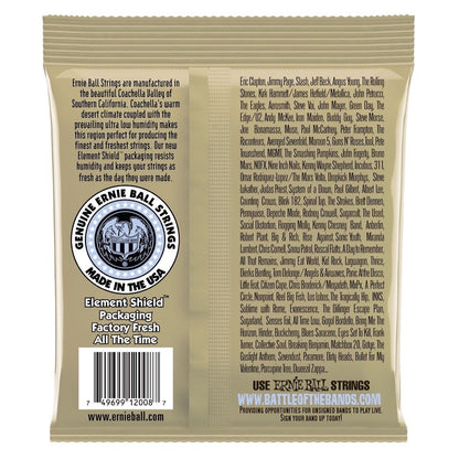 Ernie Ball Earthwood 80/20 Bronze Acoustic Guitar Strings, 2008, 10-52, Rock and Blues