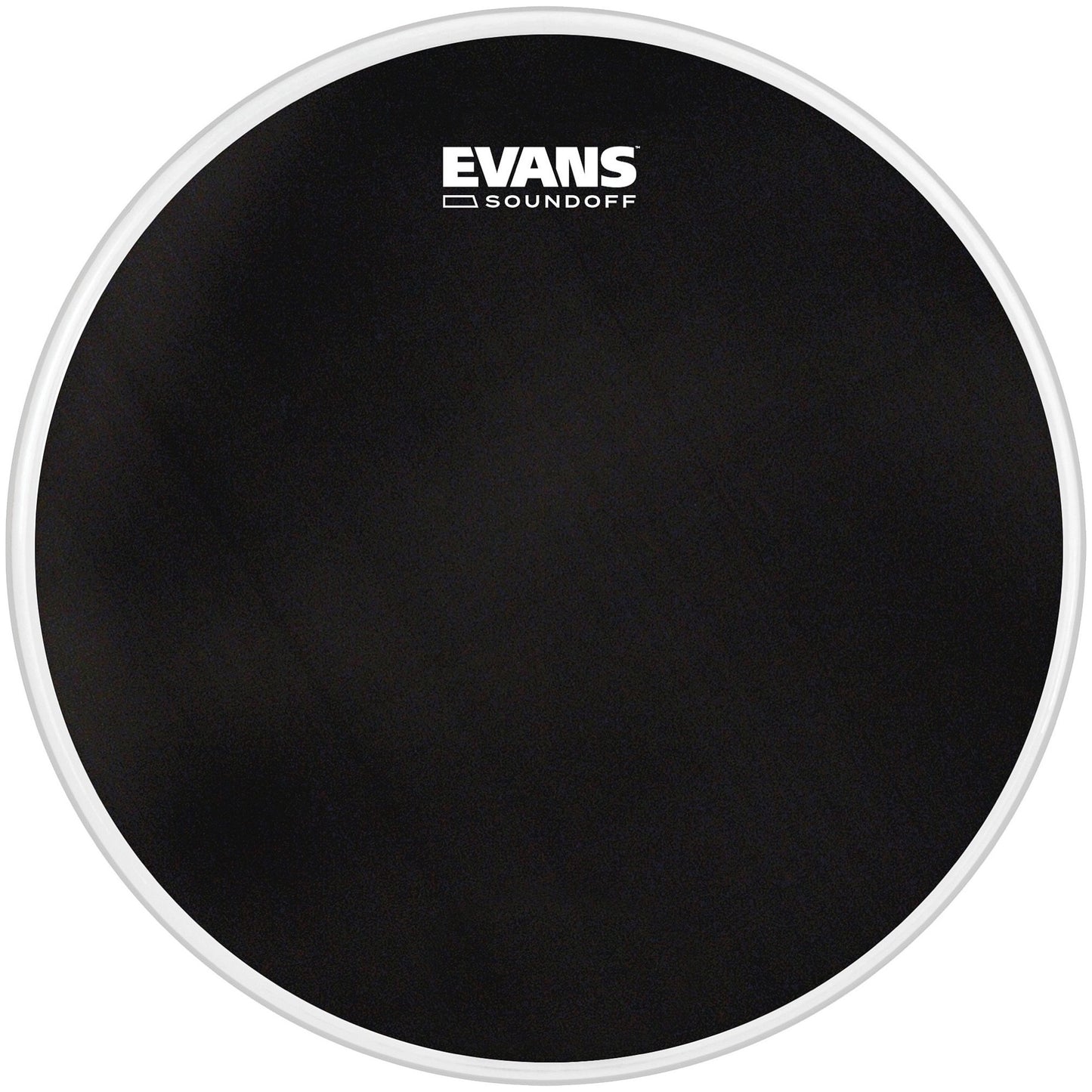 Evans SoundOff Tom Batter Mesh Drumhead, Black, 12 Inch