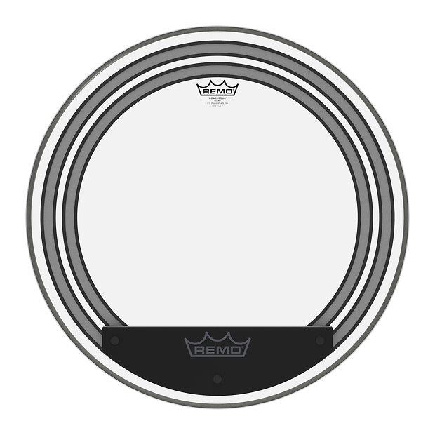 Remo Powersonic Bass Drumhead, Clear, 22 Inch