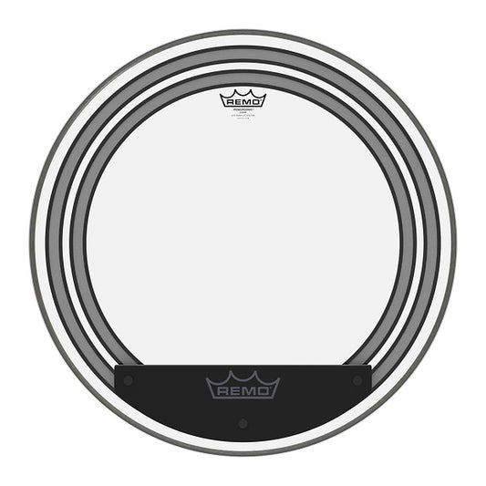 Remo Powersonic Bass Drumhead, Clear, 22 Inch