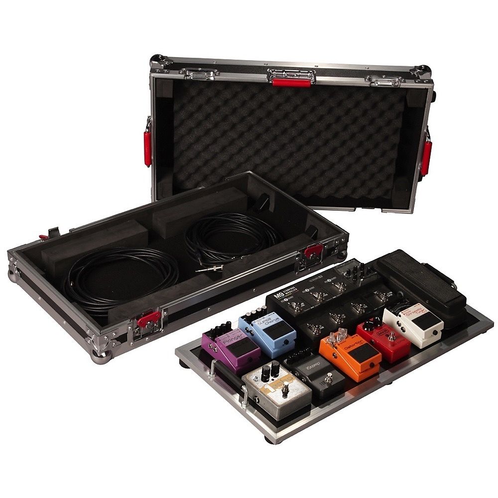 Gator G-TOUR Pedalboard with Wheels, Large