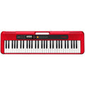 Casio CT-S200 Casiotone Portable Electronic Keyboard with USB, Red