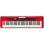 Casio CT-S200 Casiotone Portable Electronic Keyboard with USB, Red
