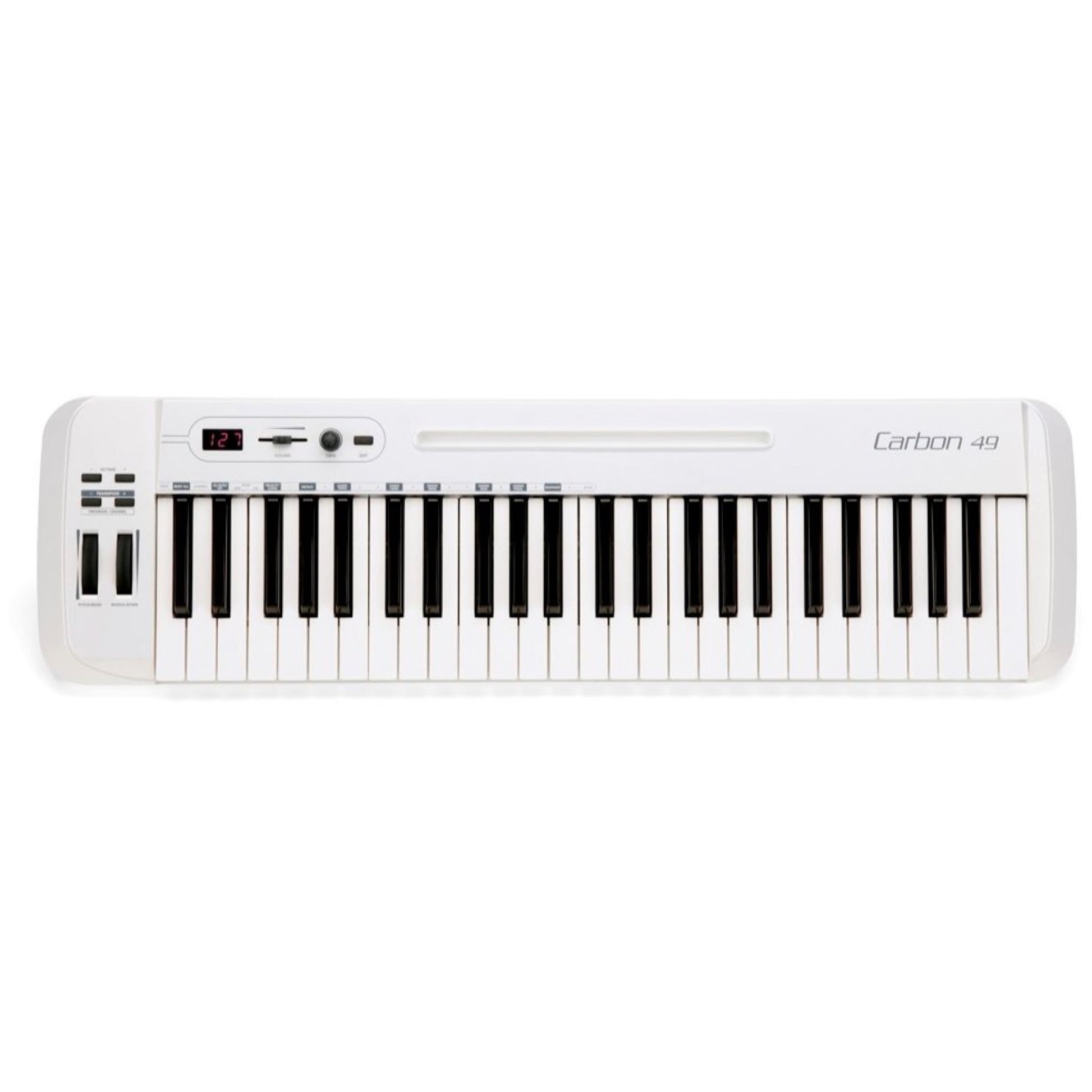Samson Carbon 49 USB MIDI Keyboard Controller, 49-Key