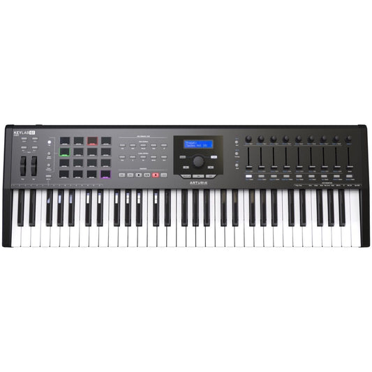 Arturia Keylab 61 MKII USB MIDI Controller Keyboard, Black