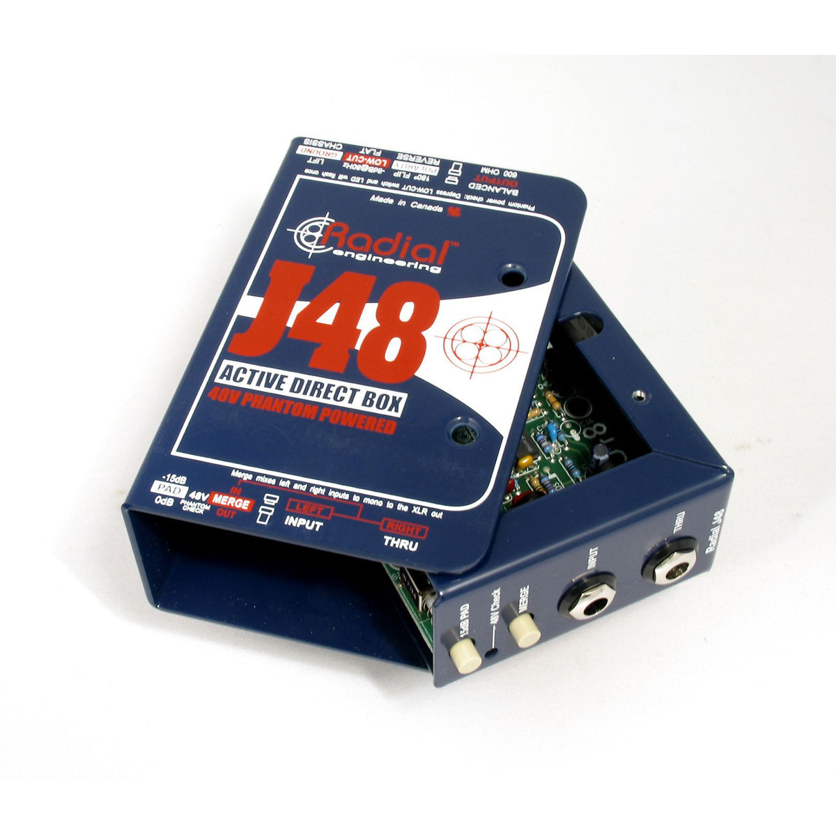 Radial J48 MK2 Active 48-Volt Phantom Power Direct Box – Same Day Music