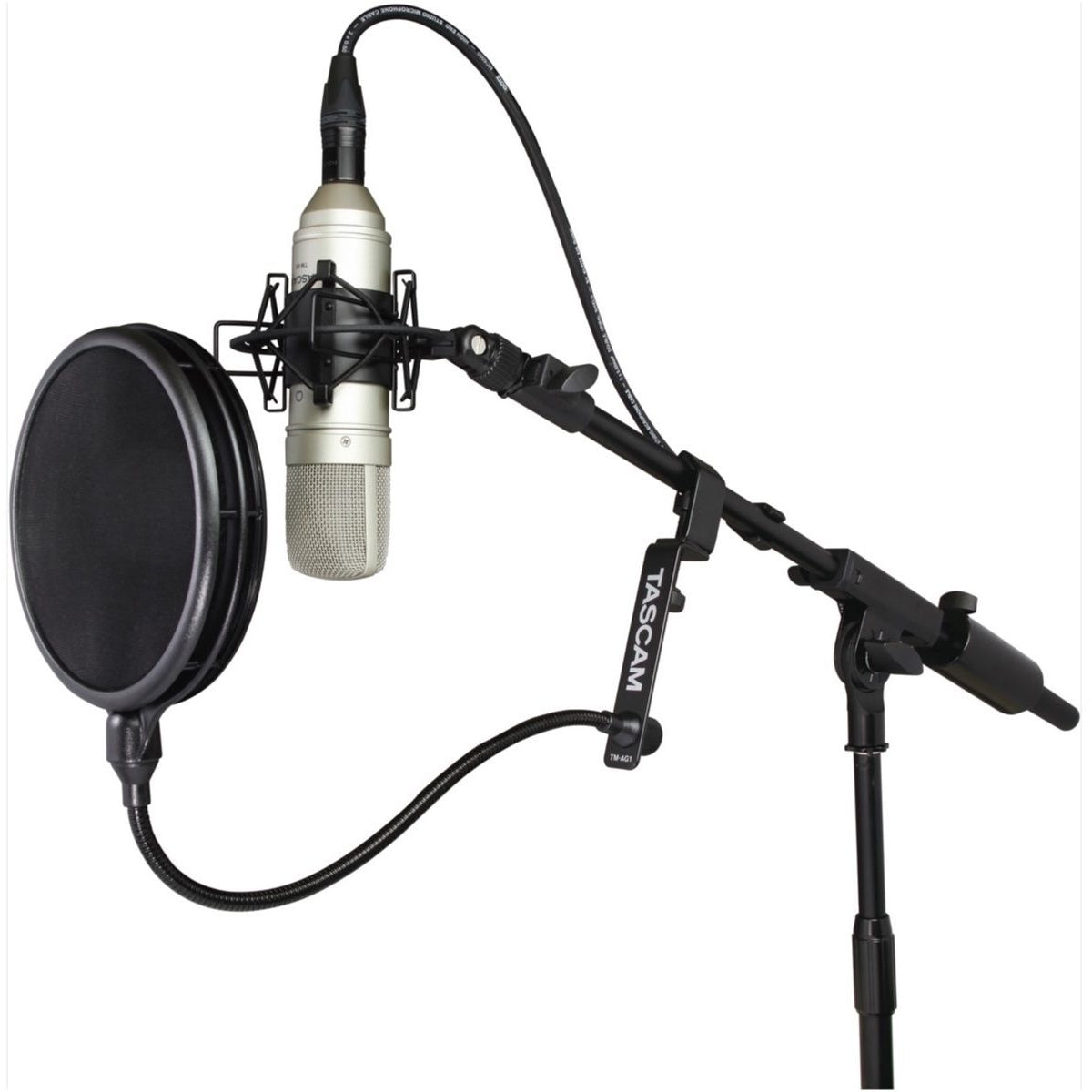 Tascam TM-AG1 Dual-Screen Microphone Pop Filter