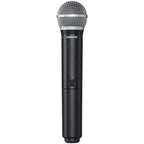 Shure BLX288/SM58 Dual Channel SM58 Wireless Handheld Microphone System, Band H10 (542-572 MHz)