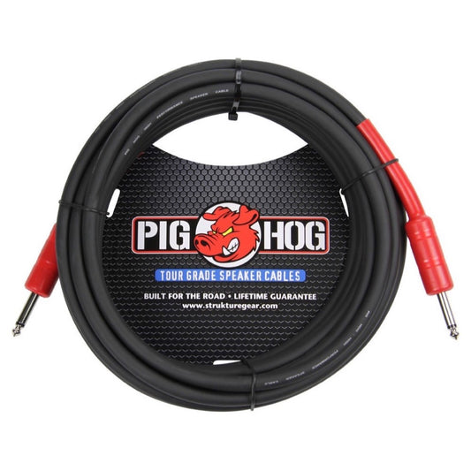 Pig Hog 1/4 Inch Speaker Cable, 25 Foot