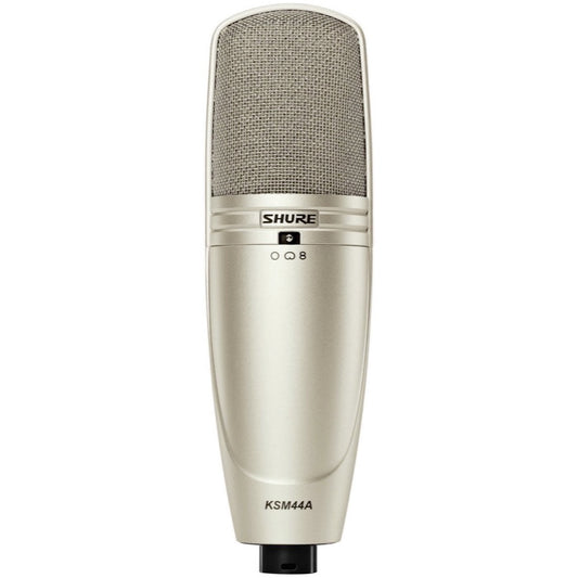 Shure KSM44A Multi-Pattern Large Dual-Diaphragm Condenser Microphone, KSM44A/SL