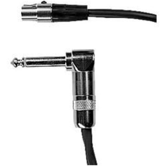 Shure WA304 Instrument Wireless Cable, Right Angle