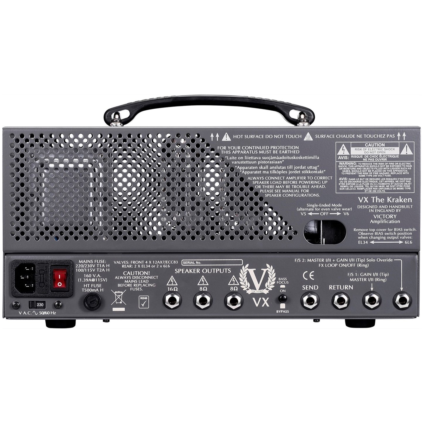 Victory VX The Kraken Amplifier Head (50 Watts)