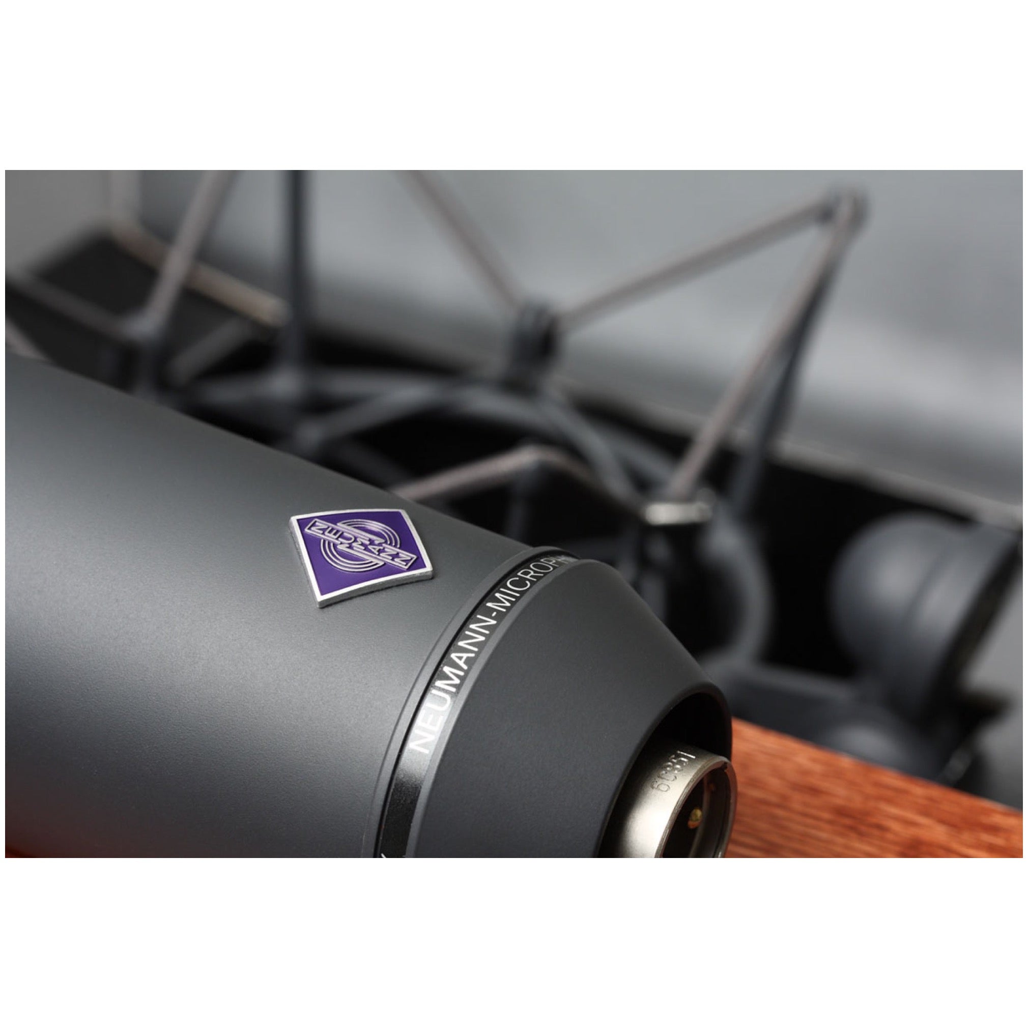 Neumann U 87 Ai Large-Diaphragm Condenser Microphone with Shock Mount, Case and Cable, Black