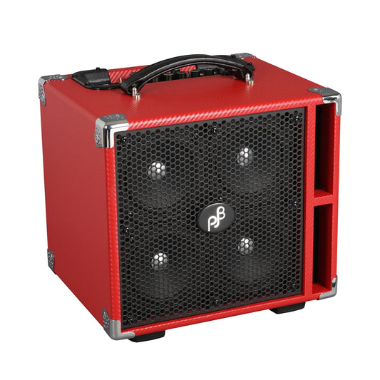 Phil Jones Bass BG400 Suitcase Bass Combo Amplifier (300 Watts, 4x5 Inch), Red