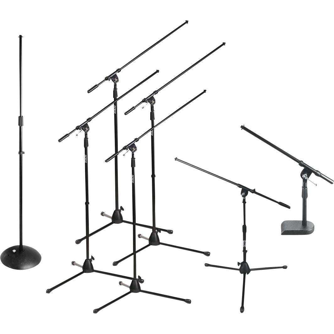 On-Stage Club Pack Microphone Stand Package