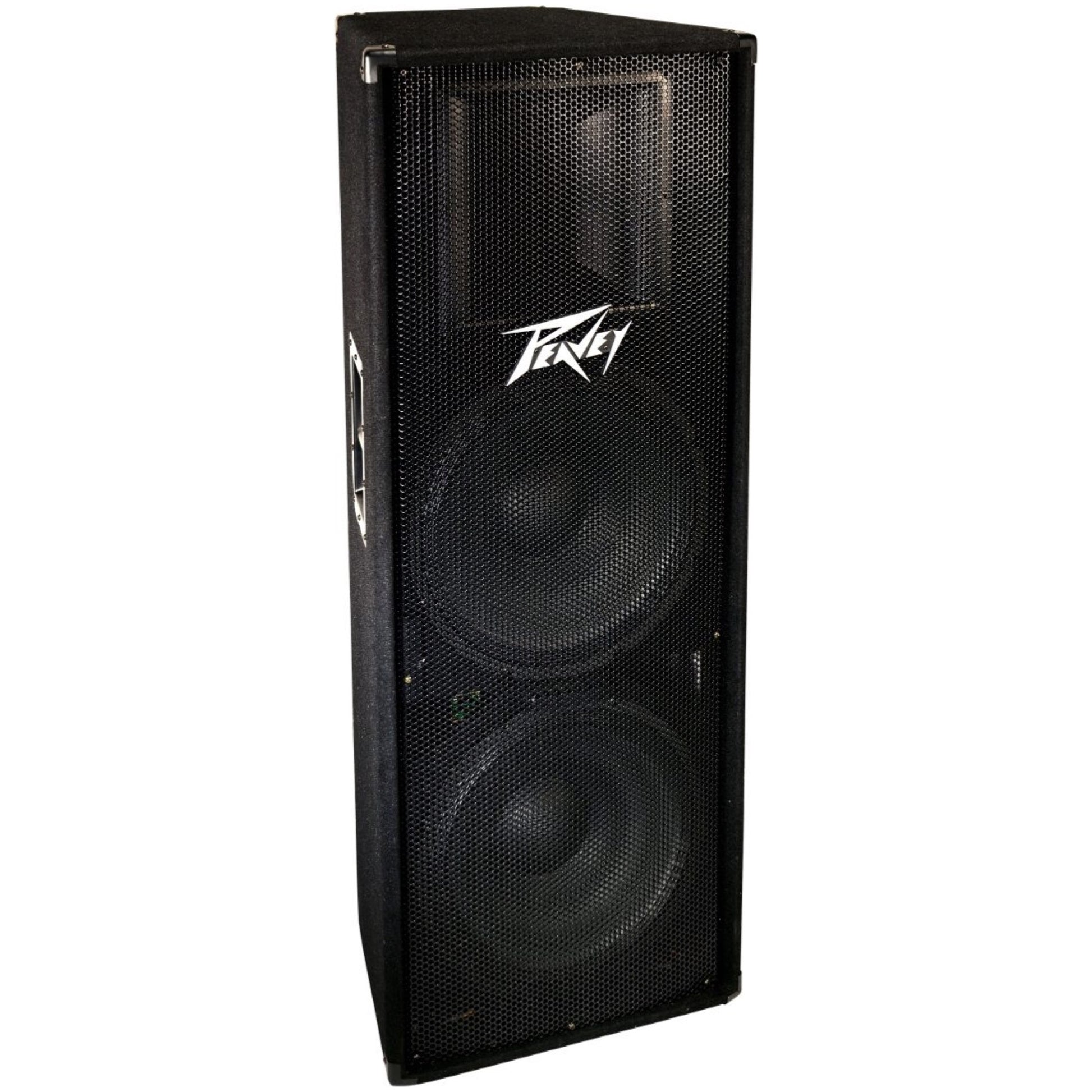 Peavey PV215 Passive, Unpowered PA Speaker (2x15 Inch), with Free CBI Speaker Cable (25 ft.)