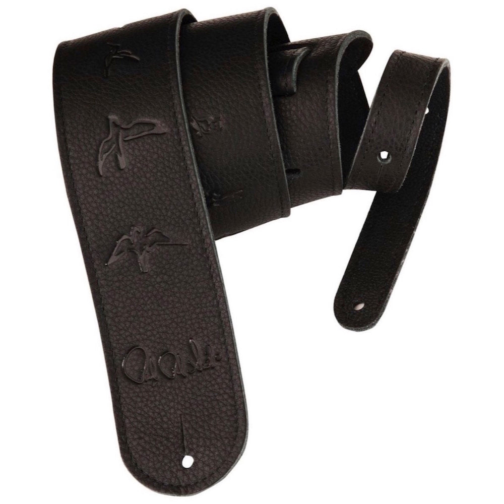 PRS Paul Reed Smith Leather Birds Guitar Strap, Black