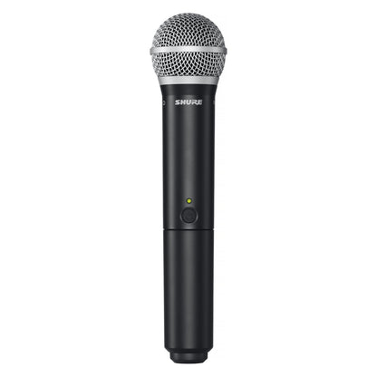 Shure BLX1288/CVL Combination Wireless CVL Lavalier and PG58 Handheld Microphone System, Band H9 (512-542 MHz)
