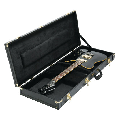 On-Stage GCE6000 Electric Guitar Hard Case, Black
