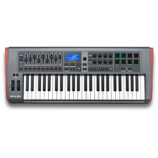 Novation Impulse 49 USB/MIDI Keyboard Controller, 49-Key