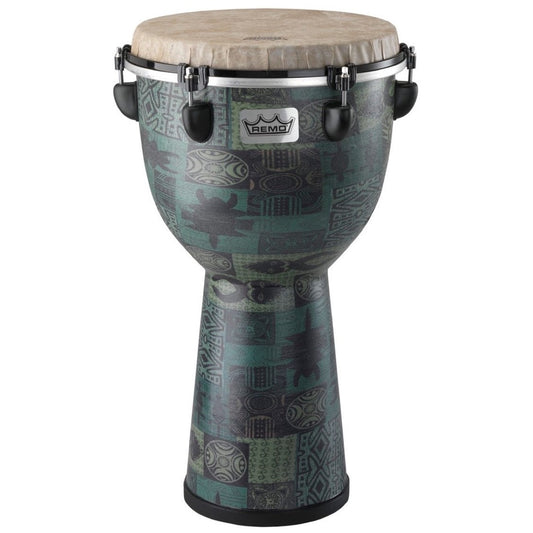 Remo Apex Djembe Drum, Green, 12 Inch