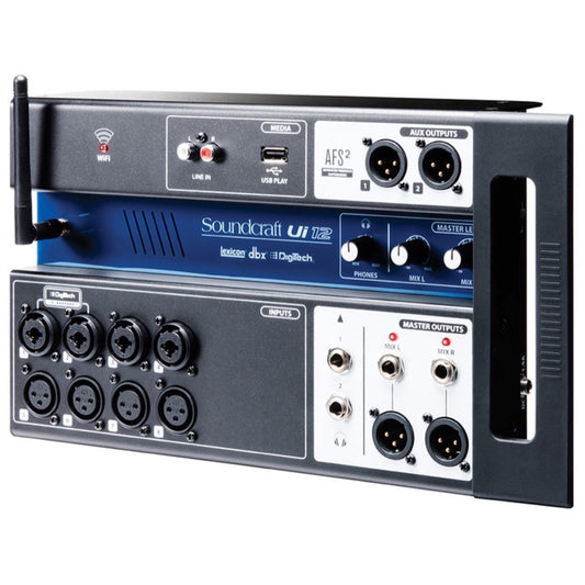 Soundcraft Ui12 Compact 12-Channel Digital Mixer