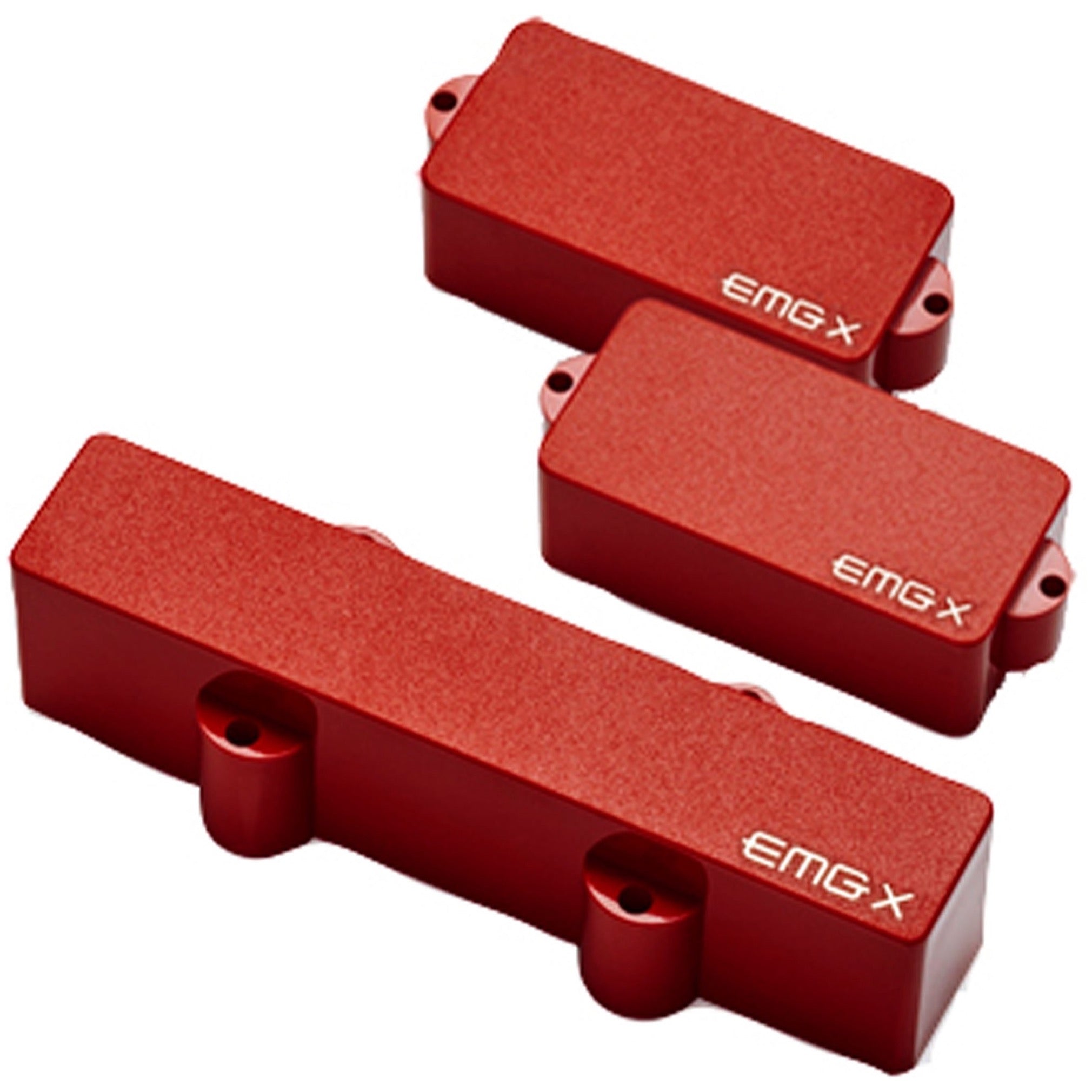 EMG Active X Series Frank Bello Bass Pickup Set, Red