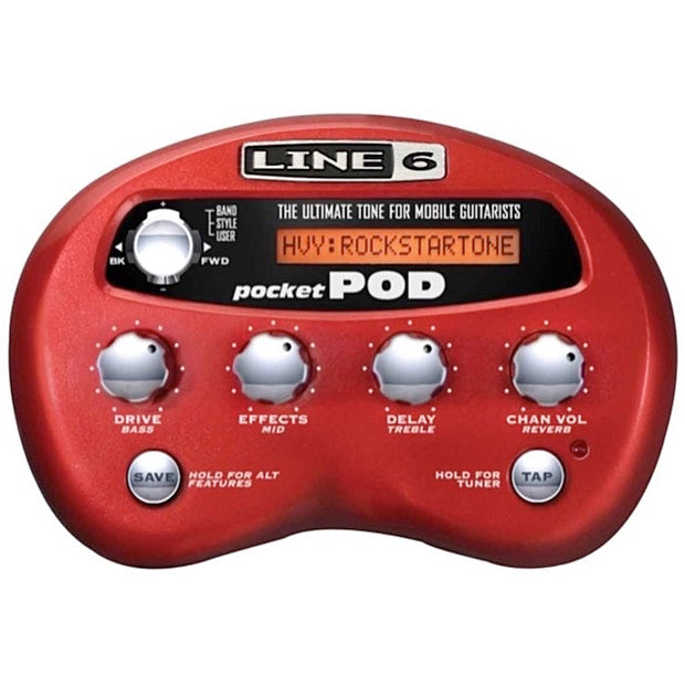Line 6 Pocket POD Guitar Amp Modeling Processor