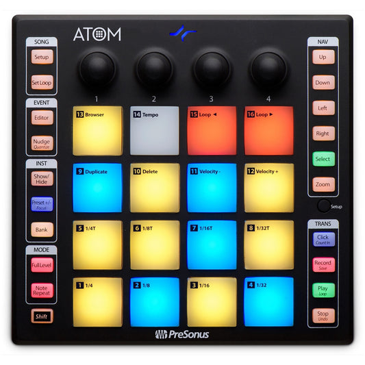 PreSonus Atom USB MIDI Pad Controller
