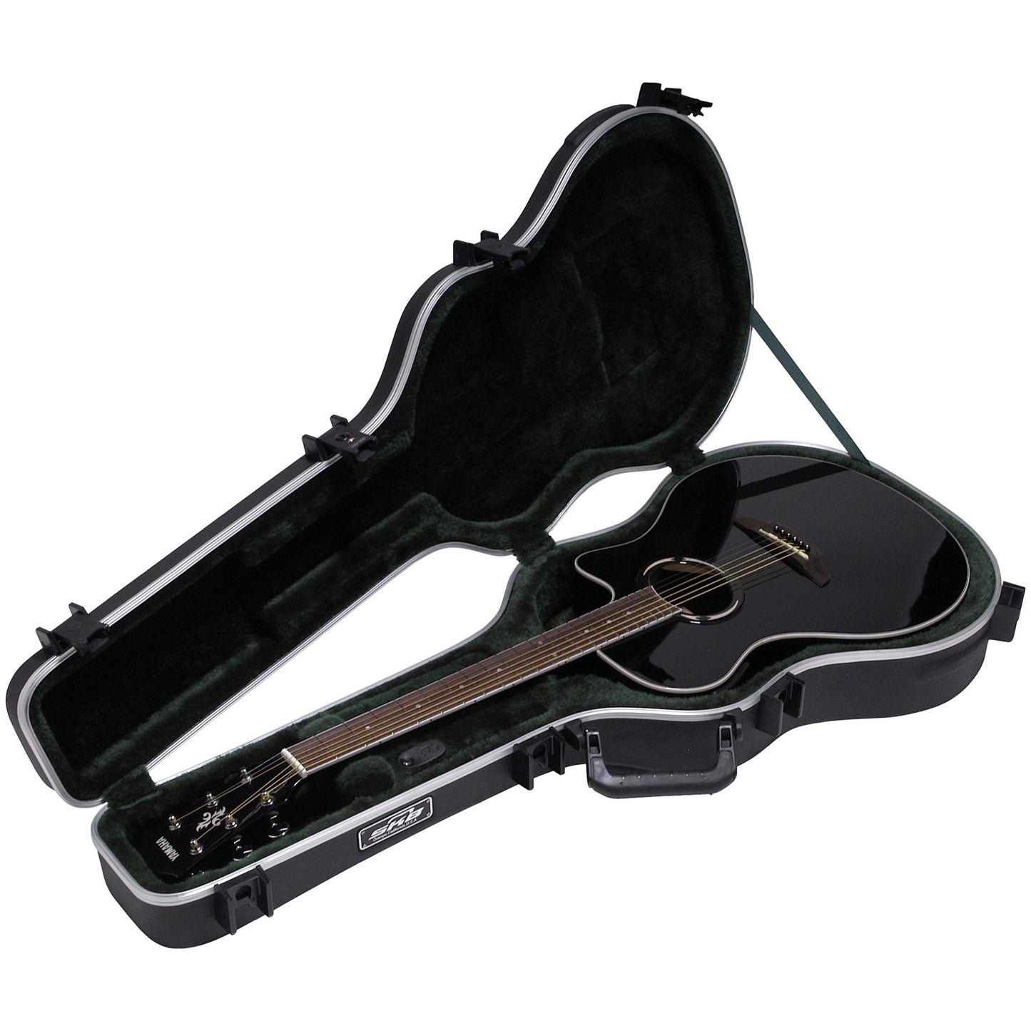 SKB 30 Molded Hardshell Case for Classical Guitar, 2007 Version With Trigger Latches