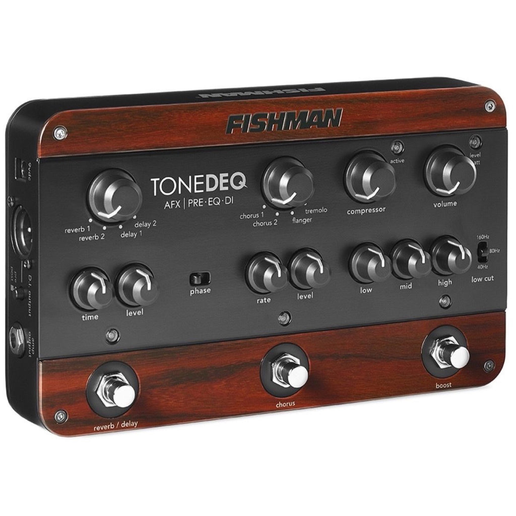 Fishman ToneDEQ AFX Preamp EQ and DI Box with Dual FX