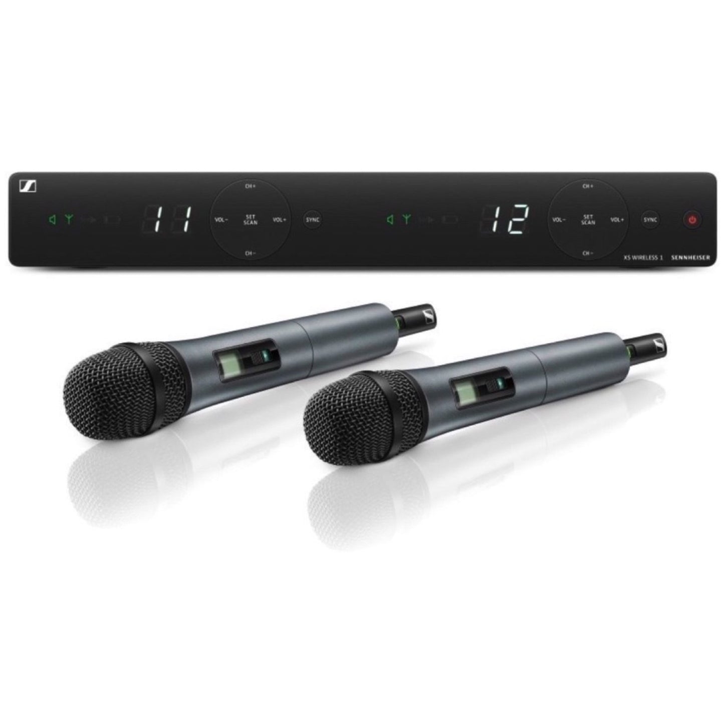 Sennheiser XSW-1 e835 Dual Vocal Wireless Microphone System, Band A (548-572 MHz)